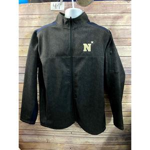 Men's Colosseum Charcoal US Navy Annapolis Size L Digital Camo jacket